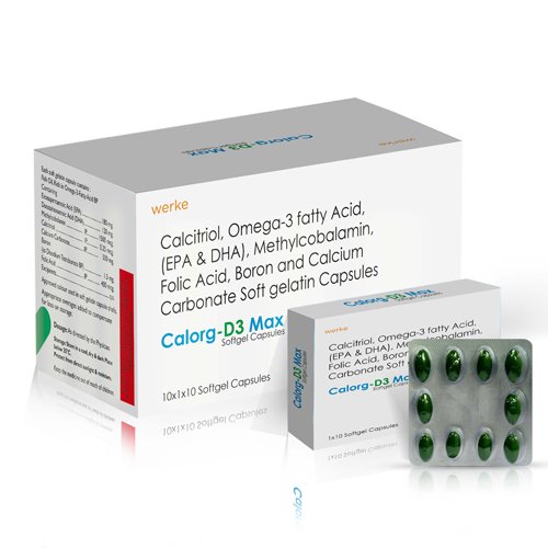 CALORG-D3 MAX SOFTGEL CAPSULES